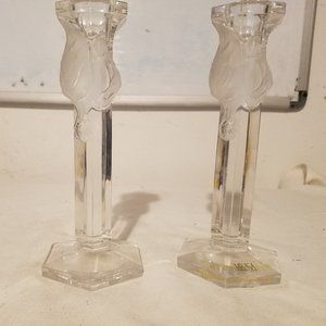 Crystal Candle Stick Holders